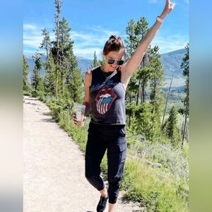 Rolling Stones Graphic Cut Off Tank